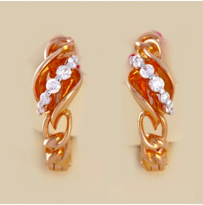 Серьги с бриллиантами