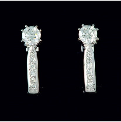 Серьги с бриллиантами