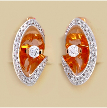 Серьги с бриллиантами