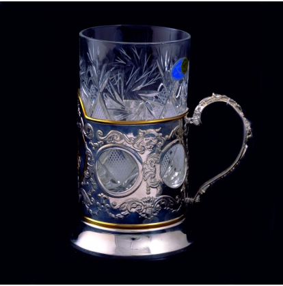 Подстаканник серебряный