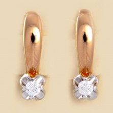 Серьги с бриллиантами
